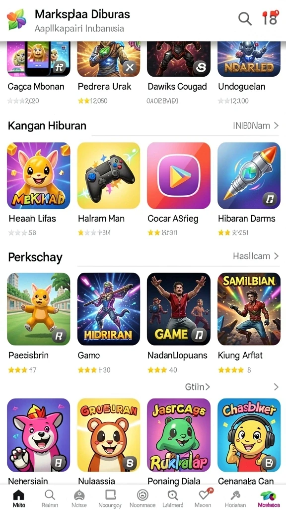 cinema77 - Tampilan antarmuka CINEMA77 yang modern dan menarik.