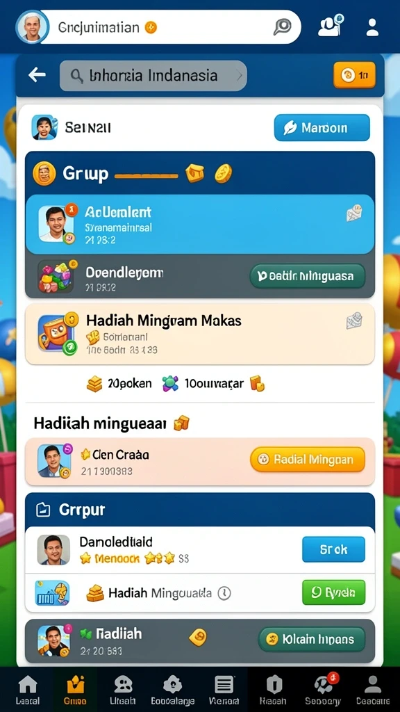ocatoto - Tampilan awal permainan OCATOTO yang menarik.