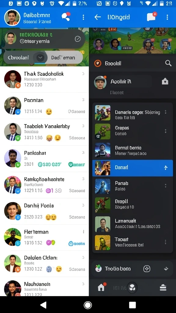 qqrp - Momen pertarungan epik dengan teman-teman dalam mode multiplayer.