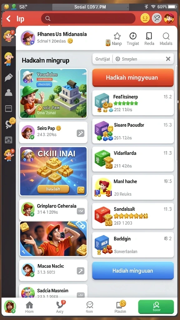 sm605 - Karakter-karakter unik dengan keahlian menarik.